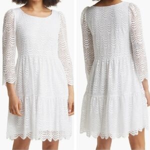 NWT Lilly Pulitzer Geanna Scalloped Lace Dress Size XXL